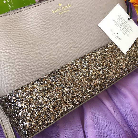 NWT Kate Spade Greta Court Ramey Glitter Crossbody - Picture 6 of 8